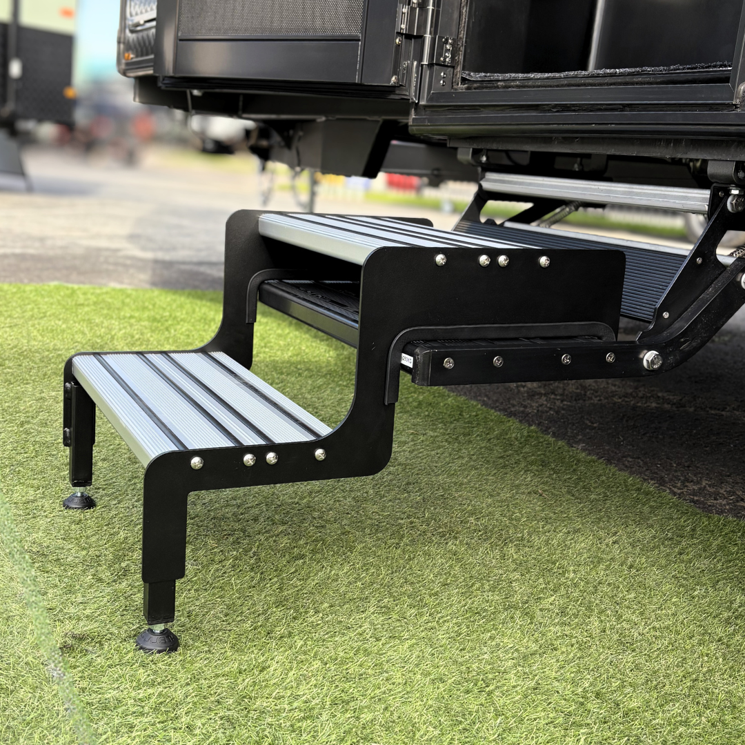 Extra Rise Caravan Extension Step