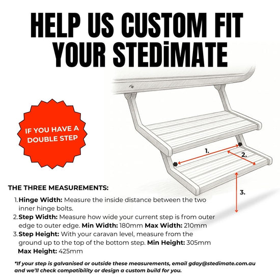 StediMate Caravan Extension Step
