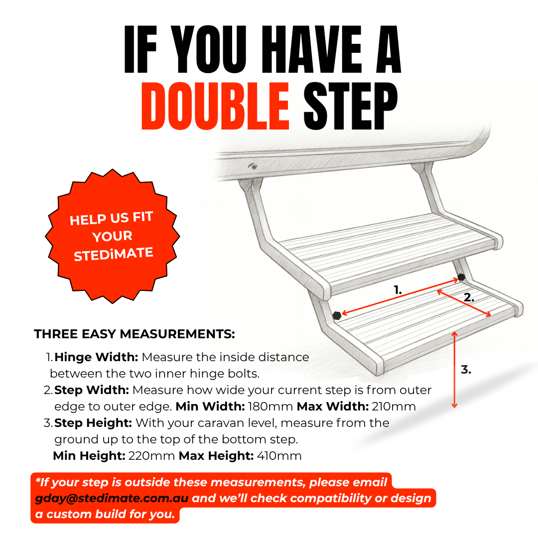 StediMate Caravan Extension Step