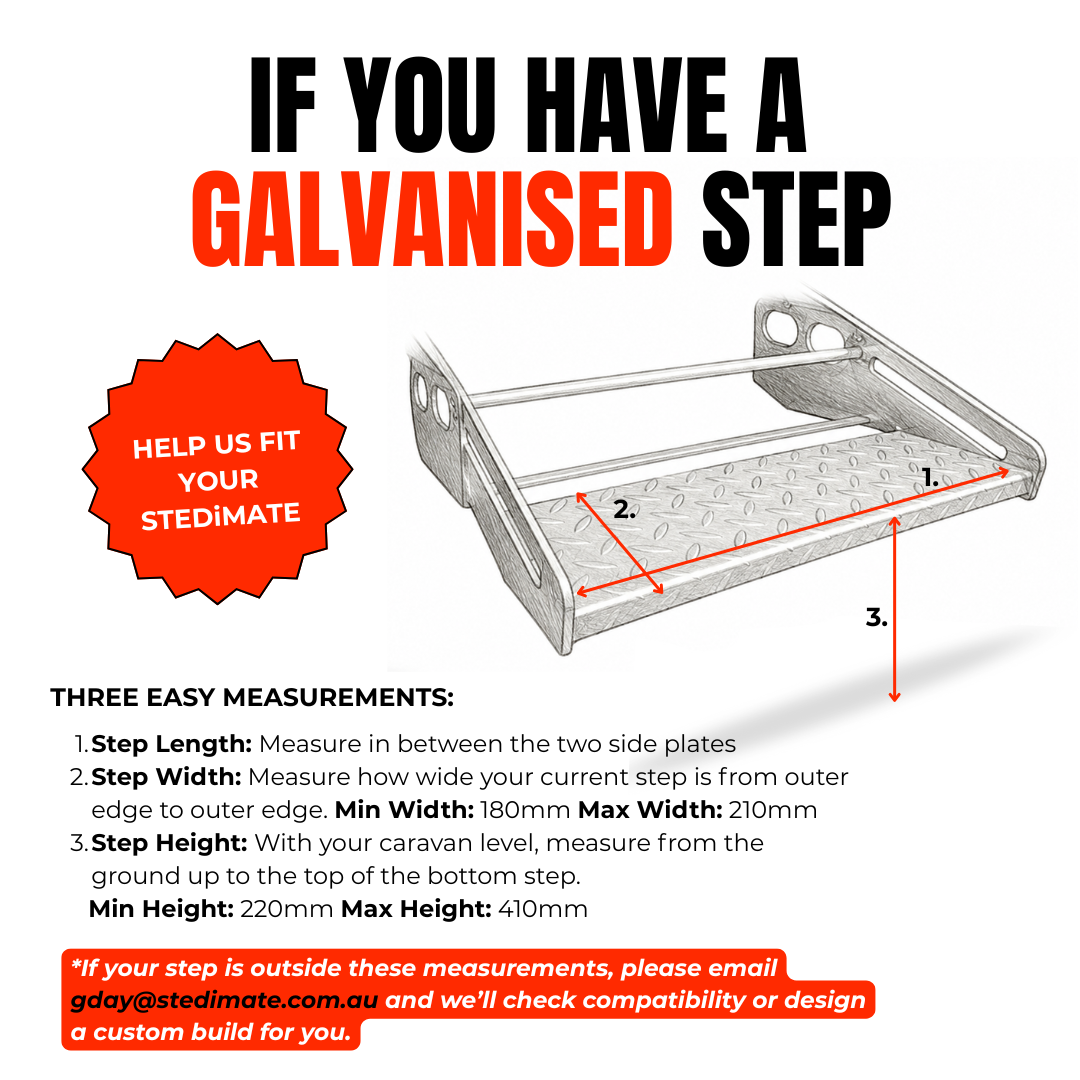 StediMate Caravan Extension Step