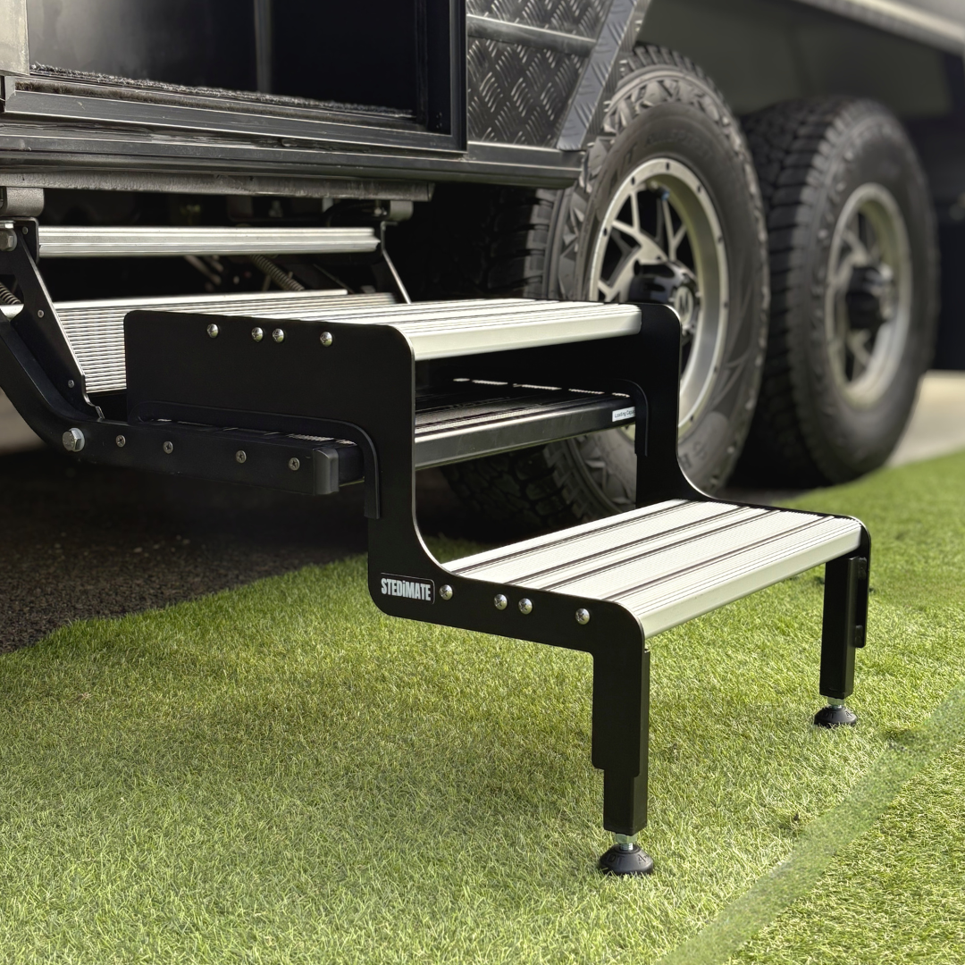 Extra Rise Caravan Extension Step