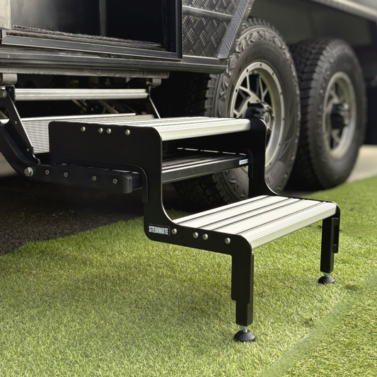 Extra Rise Caravan Extension Step